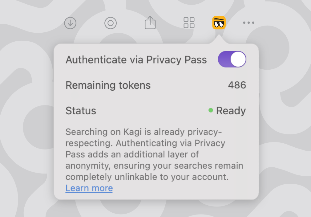 Privacy Pass and Tor Onion Service illustration
